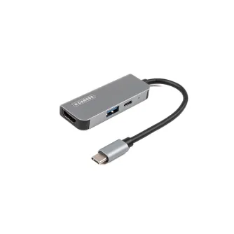 Docks & HUB - Caruba USB-C Hub 3-in-1 D248151 CUSB 7 - ātri pasūtīt no ražotāja