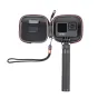PGYTECH darbības kameras cietā apvalka aizsargkaste ar GoPro, regulējamu siksniņu un iebūvētu uzglabāšanas nodalījumu