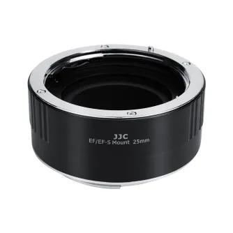 JJC AET-CS2 Auto Extension Tube Set (12mm and 25mm) for Canon EF/EF-S lenses - precision metal extension tubes with gold-plated contacts for macro photography