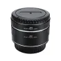 JJC AET-CS2 automātisko pagarināšanas cauruļu komplekts (12mm un 25mm) Canon EF/EF-S lēcām - makrofotogrāfijas adapters ar autofokusu un ekspozīcijas saglabāšanu