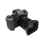 JJC LH-JXF1855II Lens Hood for Fujifilm XF14mm & XF18-55mm Lenses - Premium Aluminum Alloy Lens Hood with Matte Finish for Enhanced Image Quality
