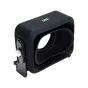 JJC LVF PRO1FX LCD viewfinder with U-shaped handle and adjustable knobs, showcasing front and side views against a white background.