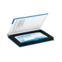 JJC GSP-V10 Glass Screen Protector - ultra-thin 0.01mm optical glass with 95% transparency, 9H hardness, UV protection, and easy static adhesion. Includes cleaning cloth and PET film protectors.