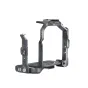 Falcam Quick Release Camera Cage with F22/F38/F50 interfaces for Panasonic S5II/S5IIX, featuring a removable side plate and multiple accessory mounting options.