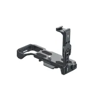 Falcam F22 & F38 & F50 ātrās atbrīvošanas L-brakets Sony ZV-E1 - Melna metāla konstrukcija ar ātrās atbrīvošanas mehānismu, teksturētām roktura vietām un vertikālas orientācijas regulēšanu.Falcam F22 & F38 & F50 ātrās atbrīvošanas L-brakets Sony ZV-E1 - Melna metāla konstrukcija ar ātrās atbrīvošanas mehānismu, teksturētām roktura vietām un vertikālas orientācijas regulēšanu.