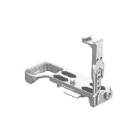 Falcam F22 & F38 & F50 ātrās atbrīvošanas kamera L-brakets Sony - šilks sudraba alumīnija montāžas brakets ar gripu plāksnēm un vertikālo/horizontālo rokuFalcam F22 & F38 & F50 ātrās atbrīvošanas kamera L-brakets Sony - šilks sudraba alumīnija montāžas brakets ar gripu plāksnēm un vertikālo/horizontālo roku