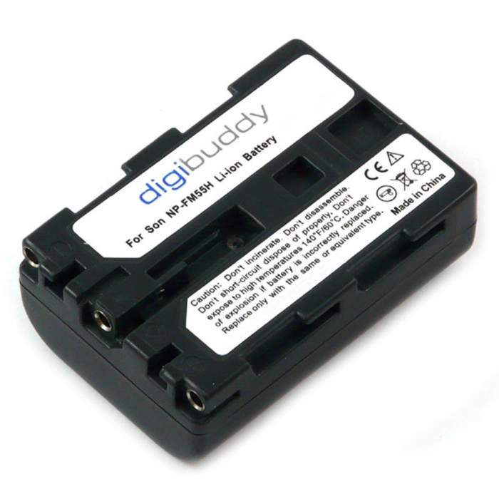 Kameru akumulatori - sonstige NP-FM55H/NP-QM51 Li-Ion Battery for Sony, 1700mAh - ātri pasūtīt no ražotāja