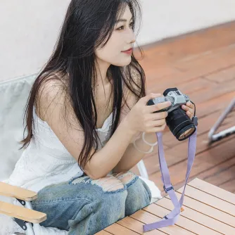 Kameru siksniņas - Falcam Maglink Quick Magnetic Buckle Shoulder Strap Lite (Purple) 3143P F3143P - ātri pasūtīt no ražotāja