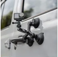 PGYTECH CapLock Three-arm Suction Mount ekšņu kamerām un viedtālruņiem ar 360° regulējamu bumbu galvu un trim sūkņiemPGYTECH CapLock Three-arm Suction Mount ekšņu kamerām un viedtālruņiem ar 360° regulējamu bumbu galvu un trim sūkņiem