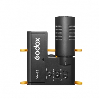 Bezvadu piespraužamie mikrofoni - Godox IVM-S2 Kompakts Shotgun Mikrofons IVM S2 - ātri pasūtīt no ražotāja