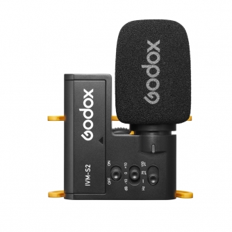 Bezvadu piespraužamie mikrofoni - Godox IVM-S2 Компактный Shotgun микрофон IVM S2 - быстрый заказ от производителя