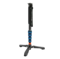 Monopods - 3 Legged Thing Punks Taylor 2.0 Magnesium Alloy Monopod Blue with Docz foot stabiliser TAYLORKITBLUE2.0 - quick order from manufacturerMonopods - 3 Legged Thing Punks Taylor 2.0 Magnesium Alloy Monopod Blue with Docz foot stabiliser TAYLORKITBLUE2.0 - quick order from manufacturer