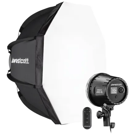 Westcott U60-B Bi-Color LED 1-Light Softbox Kit (60W) 810