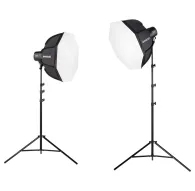 Fluorescent - Westcott U60-B Bi-Color LED 2-Light Softbox Kit 804 - quick order from manufacturerFluorescent - Westcott U60-B Bi-Color LED 2-Light Softbox Kit 804 - quick order from manufacturer