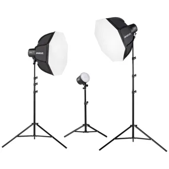 Studio Daylight - Westcott U60-B Bi-Color LED 3-Light Softbox Kit 803 - quick order from manufacturer