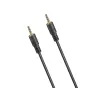 Godox GMC-F3 Monitor Camera Control Cable for Fuji Cameras - Two black cables with gold 2.5mm male connectors, featuring textured grips, designed for GM6S and GM7S.