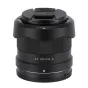 Viltrox Z-20 F2.8 AF STM Nikon Z-Mount lens with protective cap, showcasing precise autofocus design and compact build