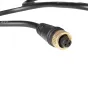 Кабель триггера JJC для PocketWizard PW-E1 с закрученным дизайном и золотыми контактами с тремя штырями, совместим с камерой Olympus E-1.