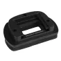 JJC EC-U2 Universal Eyepiece for Canon SLR cameras - durable black plastic eyepiece with precise cutout for Canon EOS models, ideal for glasses wearers and easy installation
