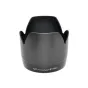 Black JJC ET-83II Canon lens hood replacement for EF 70-200mm f/2.8L USM lenses, shielding against lens flare and protecting the front element.