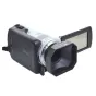 JJC lens hood for videocameras - 46mm LH DV46B, blocks unwanted light, prevents lens flare, and protects the lens.
