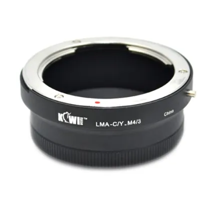 Kiwi Photo Lens Mount Adapter (LMA-C/Y_M4/3) LMA C/Y_M4/3
