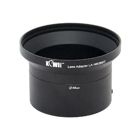 Kiwi Lens Adapter for Fujifilm2 LA 58S2600T