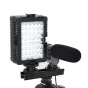 Kiwi CS-15 Hot Shoe Extension Bar 150mm with LED flash attachment for adjustable lighting