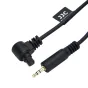 JJC JF-G Remote Cable A Canon - Remote cable for Canon cameras featuring a 3.5mm audio jack.