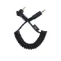JJC JF-G Remote Cable C Canon - Высококачественный спиральный кабель для удаленного управления с 3,5 мм разъемом и съемным 2,5 мм штекером, предназначенный для камер Canon, с диапазоном беспроводного управления до 100 м.