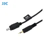 JJC JF‑G Remote Cable M Nikon with mini‑USB connector and gold‑plated 3.5 mm jack, labeled 'JJC CAMERA SIDE'