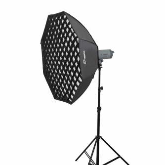 Opruiming Visico SB-035 Octabox 120cm VC series with grid and windows