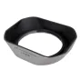 JJC Olympus LH-55B Lens Hood - Silver lens hood for Olympus M.Zuiko 12-50mm lens - Light leak protection