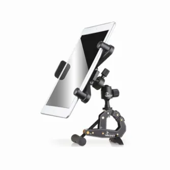 Opruiming Takeway T-TH01 Tablet Holder with adjustable clamp and 1/4 thread connection for tripod mounting