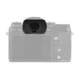 JJC EF-XTL silikona bāka pie Fujifilm kameras skatītāja, aizvieto Fujifilm X‑T1 un X‑T2, mīksts un izturīgs materiāls aizsargā no gaismas un atspīdumiem