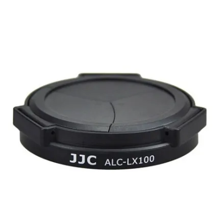 JJC ALC-LX100 Black - Automatic Lens Cap for Panasonic DMC-LX100 DMC LX100