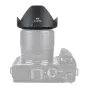 JJC LH-JDC100 lens hood with Canon FA-DC67B filter adapter for Canon PowerShot G3 X compact cameras