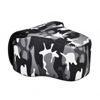 Camera Bags - JJC OC-MC0GR Neopreen Camera Cover - Camouflage Grey - quick order from manufacturer