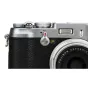 JJC Soft Release Button SRB-B10S - 10mm Sudraba skrūvējama slēdža poga ar misiņa konstrukciju, piemērota Leica, Fujifilm, Canon, Nikon un Sony kamerām