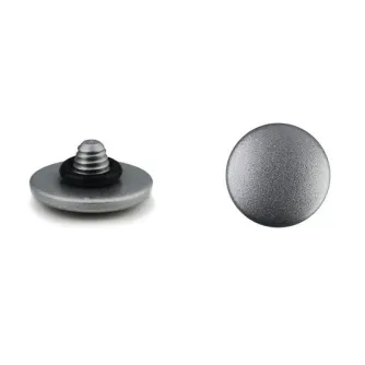 JJC Soft Release Button SRB-B10GR - 10мм латунная кнопка затвора с резиновыми кольцами для камер Leica, Fujifilm, Canon, Nikon и Sony