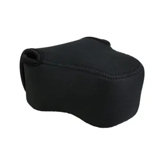 JJC Neoprene fotokameru soma OC-C2BK bezspoguļu kamerām un kompaktiem sistēmām