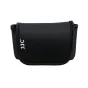 JJC Neoprene kamera pouches OC-C2BK - kompakts, pildīts kameru maisiņš ar priekšējo rāvējslēdzēju, paredzēts bezspoguļu kamerām un progresīviem kompaktiem.