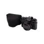 JJC Neoprene Camera Pouch OC-F1BK for Fujifilm X-T30 - Shockproof Camera Bag with Velcro Closure