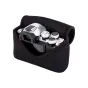JJC Neoprene Camera Pouch OC-F1BK - Protective camera case with Velcro closure