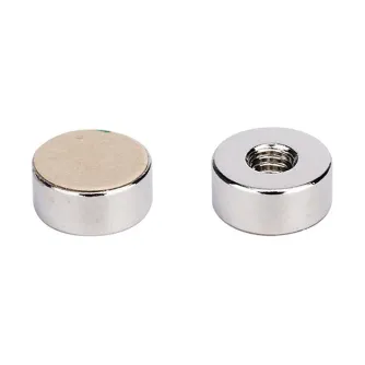 JJC Soft Release Button SRB-M Серебряный - Плоская верхняя часть с зеленой точкой и резьбой для кнопки затвора