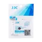 JJC Soft Release Button SRB-M Silver with cleaning cloth and 3M stickers in sealed packaging