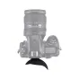 Nikon camera with JJC EN-DK19G eyecup for comfortable viewfinder use