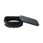 JJC LH-JXF16 Fujifilm lens hood with detachable cap for XF 16mm F/1.4 R lens, black aluminum construction, protects against lens flare and unwanted light