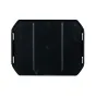 JJC Lens Hood LC-JXF16 for Fujifilm XF 16mm f/1.4 R WR - Protective sun hood with a matte finish and smooth surface, featuring a rectangular shape with rounded corners and vertical ridges.