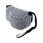 JJC Neoprene Camera Pouch OC-S1BG - Compact protective camera bag with adjustable strap and Velcro closure.
